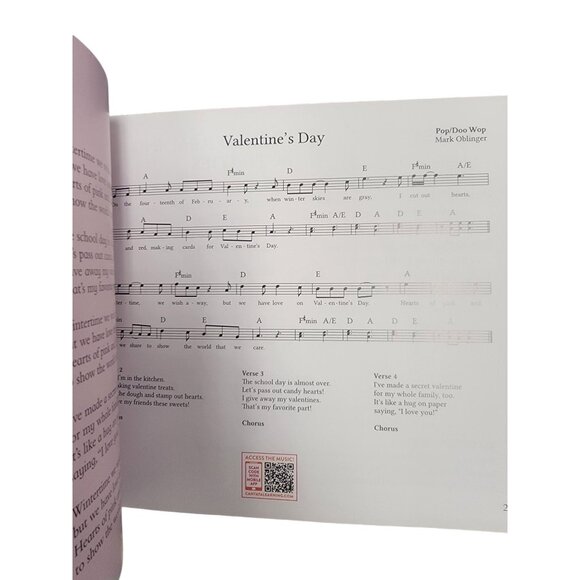 Valentines Day Childrens Book With Music Included - Picture 5 of 5